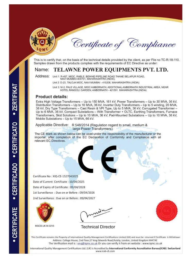 Certifications